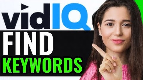 FIND HIGHLY RANKED KEYWORDS WITH VIDIQ (GENIUS STRATEGY)