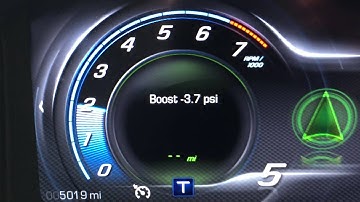 DashControl showing boost several different ways