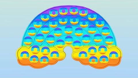 Pop It 3D - All Levels Gameplay Android, iOS