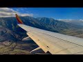 [4K] – Incredible Maui Landing – Southwest Airlines – Boeing 737-8 Max – OGG – N8707P – SCS Ep. 1097