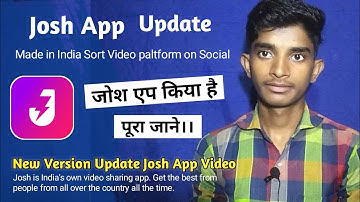 Josh App Update New Feature | How To Upload Video On Josh | Josh Video Kaise Download Karen