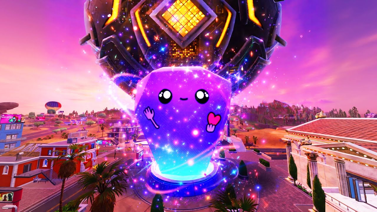 Третий осколок Нулевой точки на виду (сюжетная линия Fortnite)