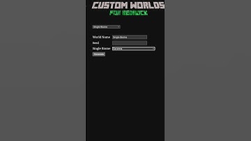 How to make custom single biome world in Minecraft Bedrock/Pocket edition | #gamerindia