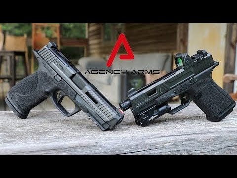 Custom Glock 19 Vs Custom M P 9 Agency Arms Youtube