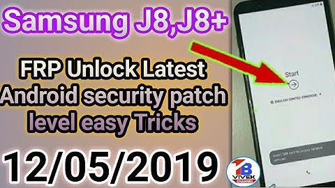 Samsung J8,J8+ FRP Bypass Without Talkback,Without PC - Android Unlock