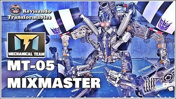 Mechanical Team MT-05 Mixmaster KO Oversized SS-53 Combiner Transformers ROTF Devastator