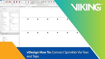 vDesign How To: Connect Sprinklers via Tees and Taps