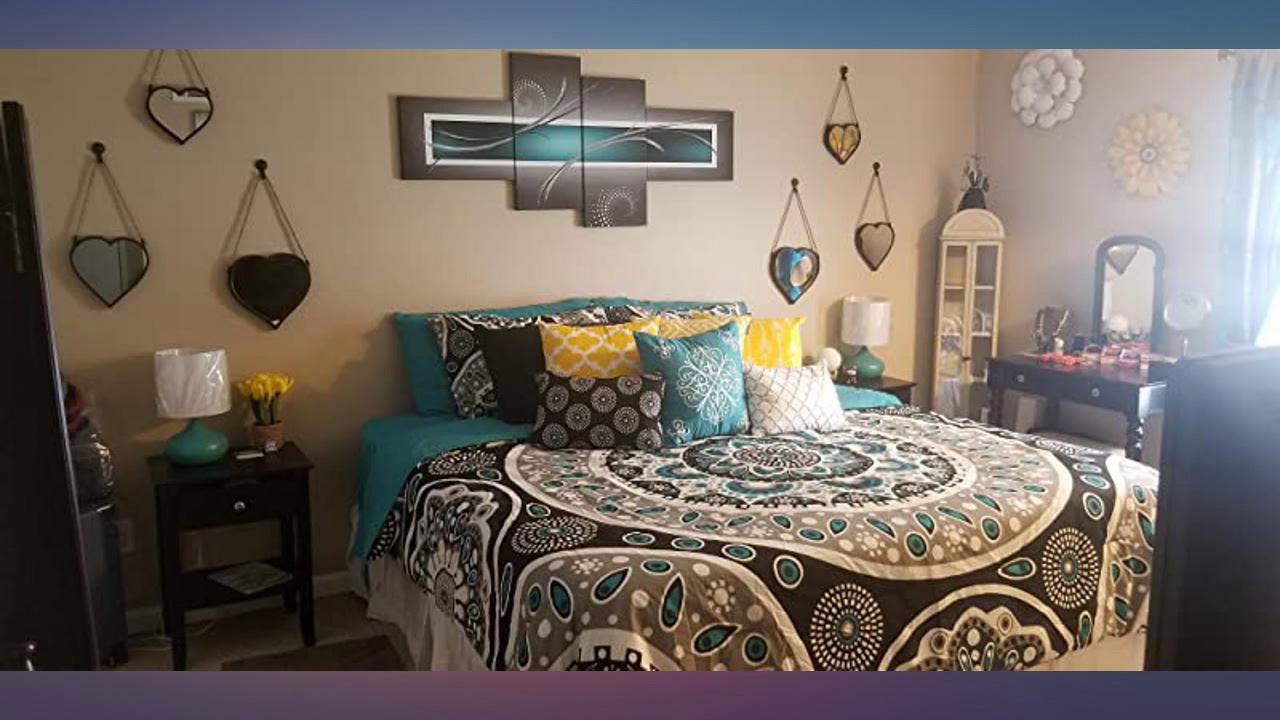 Chic Home 10 Piece Annabel Supersoft Oversized Pieced Color Block Banding Collection Bed In A Bag Comforter Set