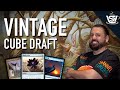 Black lotus time walk and tolarian academy  living the dream in vintage cube