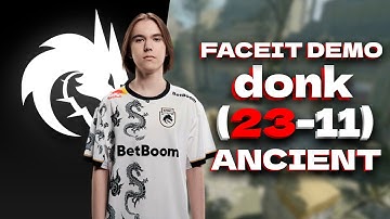 CS2 POV Spirit donk (23/11) vs FACEIT (ANCIENT) FACEIT DEMO
