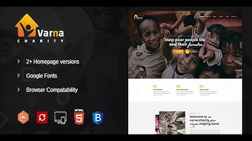 Varna Fundraising & Charity HTML Template | Themeforest Website Templates and Themes