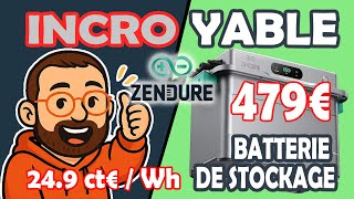 Incroyable 2 Kwh Ia Pour 480 Zendure Frappe Très Fort