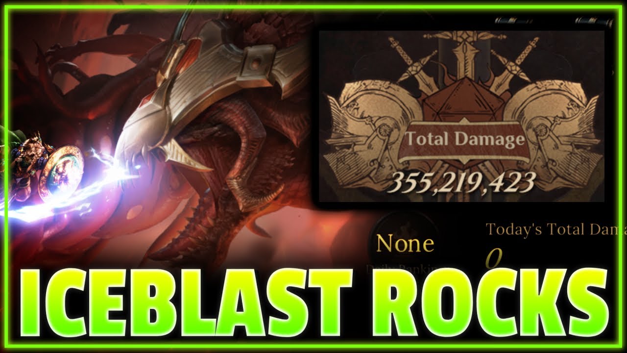 🚨 TOP TIER DAMAGE 🚨 Iceblast vs Aschetius Boss End Game S3 GUIDE | Dragonheir x Dragonstride