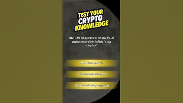 TEST YOUR CRYPTO KNOWLEDGE QUIZ PART 18 #crypto #quiz #trivia #bitcoin  #fact
