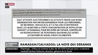 Ramadan : une note de police fait polémique dans le Calvados