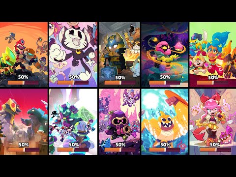 All Loading Screen Evolution in the Brawl Stars (2017 - May 2024) | #Godzilla Update