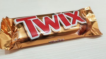 Twix Chocolate Bar Opening