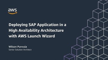 How to deploy SAP S/4HANA with High Availability using AWS Launch Wizard | Amazon Web Services