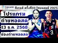 13 ซีเกมส์ ไทยแลนด์ 2025 ถ่ายทอดสด 13 ธ.ค. 🇹🇭
