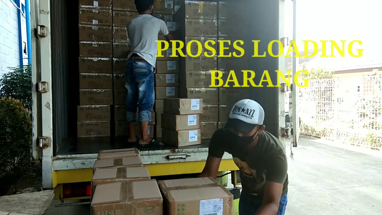 proses loading barang kuliers yang penting halal YouTube