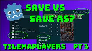 Godot 4 TileMapLayers Part 3 – Save Tilesets, Alternative Tiles & Animation Basics