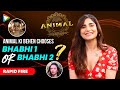 Saloni Batra: &quot;Ranbir makes sure you feel comfortable&quot;| Animal | Rapid Fire