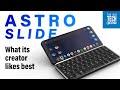 Astro Slide: What its creator likes best