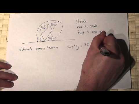 Circle Theorems, alternate