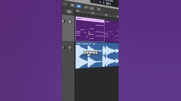 Quickly renaming tracks & regions in Logic Pro! #logicpro #logicprotips #musicproduction
