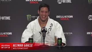 Neiman Gracie If We Keep Fight Standing, Hospital. If We Go To Ground, Cemetery - Mma Fighting