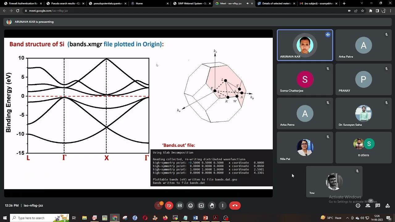Quantum ESPRESSO DFT Tutorial 2, 2023 | Step-by-Step DFT Calculation for Beginners