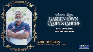 BOSS Alumni Social Garden Town - Arif Hussain