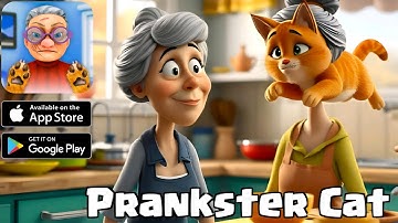 Kitty vs Granny: Cat Sim 3D - Prankster Cat - Gameplay Walkthrough Part 2 ( ANDROID / iOS )