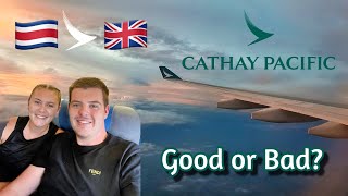 Spending 20 Hours in Cathay Pacific Economy