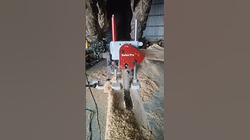 Swiss Pro Mortiser #woodworking #timberframing