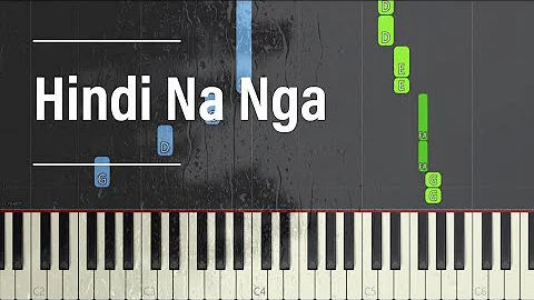 Hindi Na Nga - This Band | Piano Tutorial
