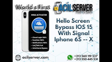 Mina iOS 15 Bypass with Signal