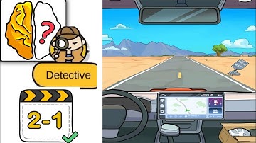 Brain out Detective level 2-1 Walkthrough Solution