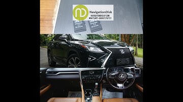 Lexus RX200T navigation radio sd card - shipping done for Malaysian Dealer