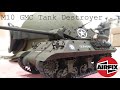 Full build video of the Airfix 1:35th scale M10 GMC Tank Destroyer