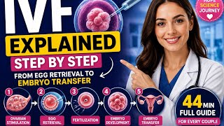 IVF Process Explained for Beginners | From Egg Retrieval to Embryo Transfer🩺💊💉