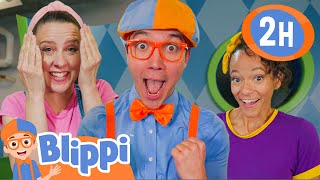 2 HOURS OF BLIPPI, MEEKAH AND MS RACHEL VIDEOS | Blippi Toys | Celebrating International Women's Day by Blippi Toys 1,038,410 views 1 month ago 2 hours, 1 minute
