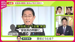 【解説】安倍派4閣僚と高木国対委員長  14日にも先行交代で最終調整