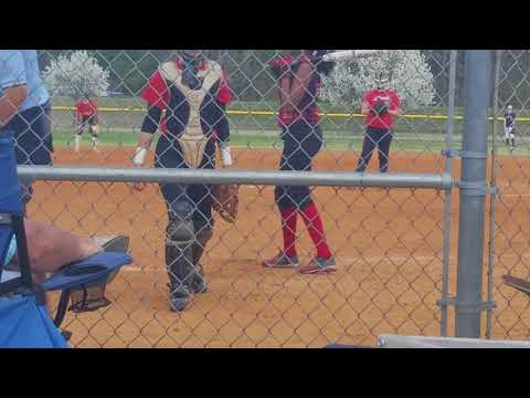 Trina Dillon 1st at-bat