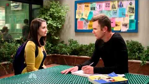 Community S03E11 - Annie hums Michael Haggin's Day...