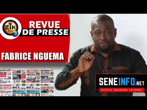 Revue De Presse (Français) Zik Fm - Vendredi 14 Juillet 2023 - Fabrice Nguema
