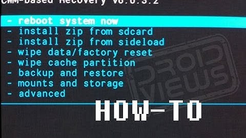 Flash a boot animation through CWM Recovery
