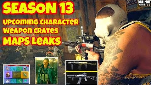 SEASON 13 Upcoming Character  Weapon Maps Leaks Cod Mobile | Cod Mobile S13 Leaks | CODM S13 Leaks