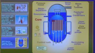 PWR and BWR nuclear power plant animations plus SanO steam generators