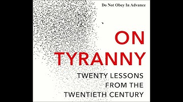 On Tyranny - Do Not Obey In Advance